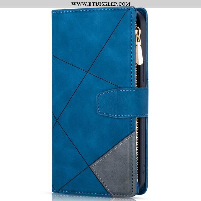 Etui Folio do Samsung Galaxy S23 5G Portfel z Łańcuch Portfel Z Pełnym Paskiem